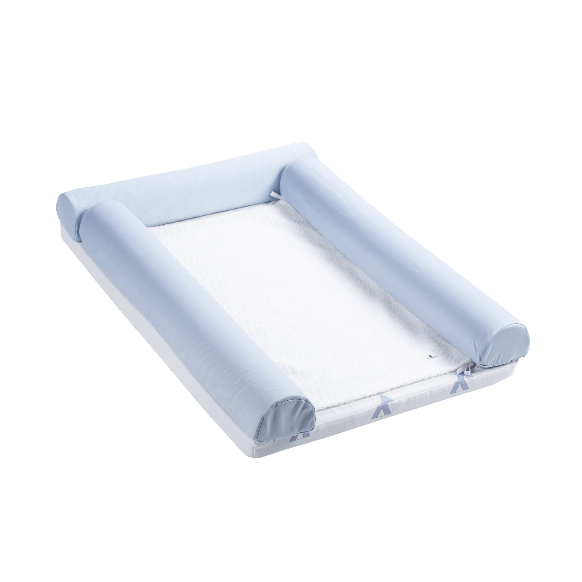 Cambiandor de cuna transformable en cama 70x140 cm Indiana Blu