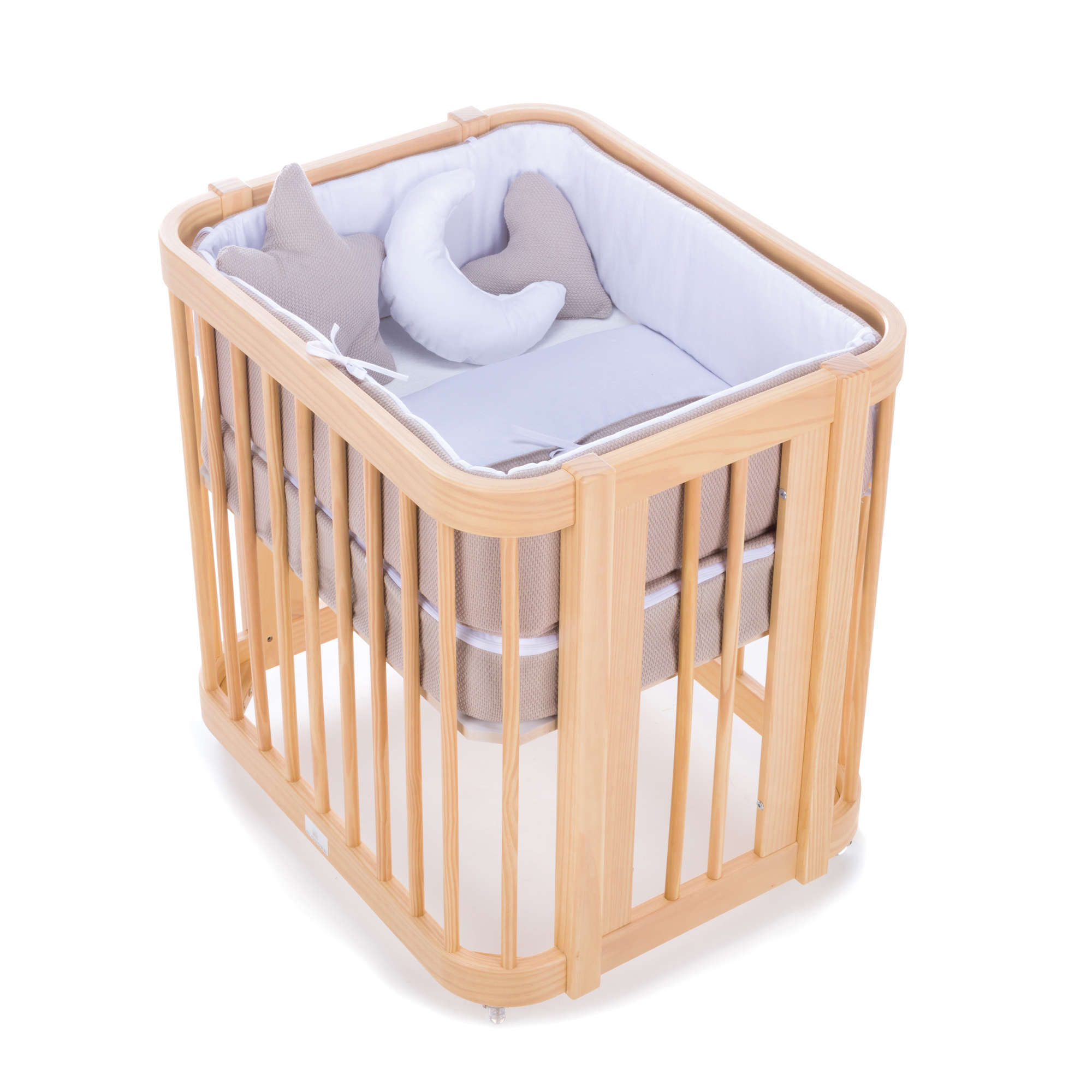 Cot-crib all-in-one