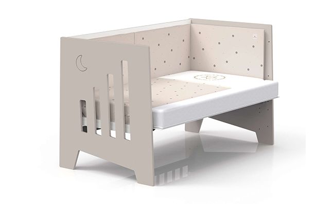 Large co-sleeping cot of 70x140cm