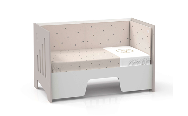Montessori bed 70x140cm in white