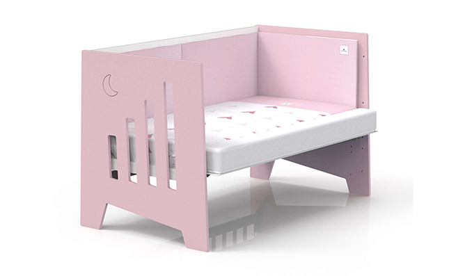 Large co-sleeping cot of 70x140cm