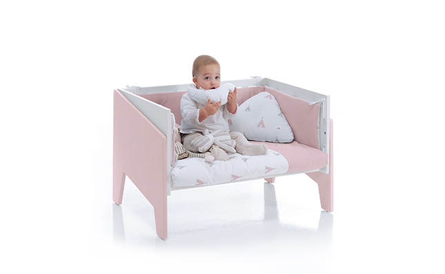 Crib-sofa of 50x80cm for babies